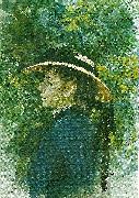 Anders Zorn emma i schaferhatt painting